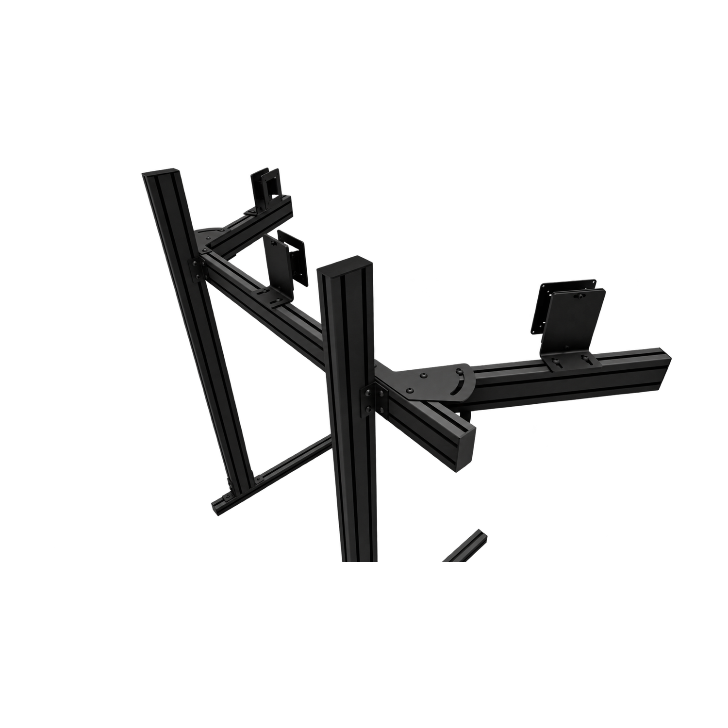 Recart Vesa Axis rear view mounted on triple